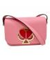 Kate Spade（ケイトスペード）の古着「ツイストロックスモールショルダーバッグ」｜ピンク