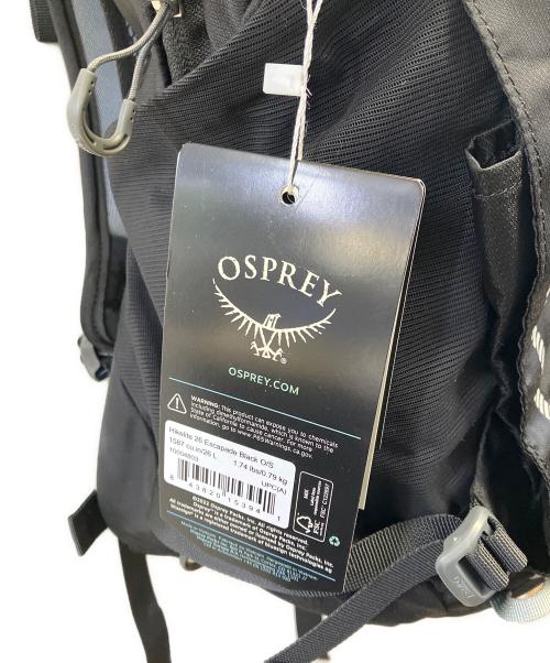 OSPREY（オスプレー）OSPREY (オスプレー) リュック ブラック 未使用品の古着・服飾アイテム