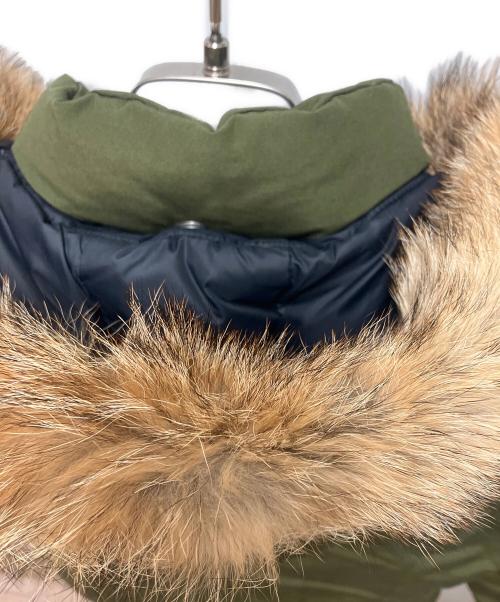 Cape HEIGHTS（ケープハイツ）CAPE HEIGHTS (Cape Heights) ダウンコート カーキ サイズ:Sの古着・服飾アイテム