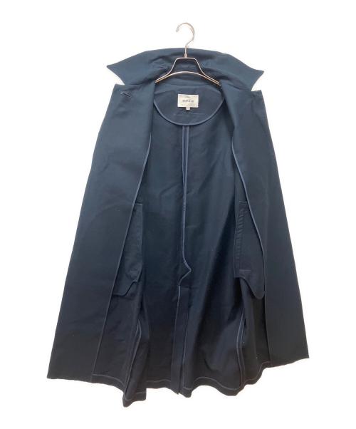 ENFOLD（エンフォルド）ENFOLD (エンフォルド) ステンカラーコート ネイビー サイズ:36の古着・服飾アイテム