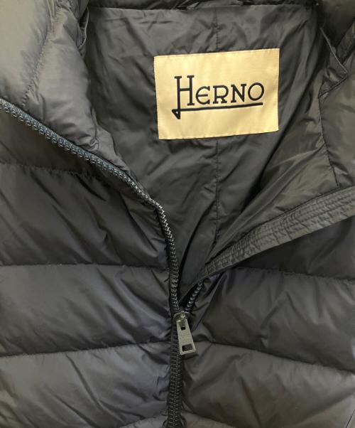 HERNO（ヘルノ）HERNO (ヘルノ) ダウンコート ブラック サイズ:40の古着・服飾アイテム
