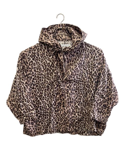 journal standard luxe（ジャーナルスタンダード ラックス）JOURNAL STANDARD LUXE (ジャーナルスタンダード ラックス) レオパードプリントフード ブラウン サイズ:不明の古着・服飾アイテム