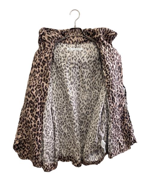 journal standard luxe（ジャーナルスタンダード ラックス）JOURNAL STANDARD LUXE (ジャーナルスタンダード ラックス) レオパードプリントフード ブラウン サイズ:不明の古着・服飾アイテム