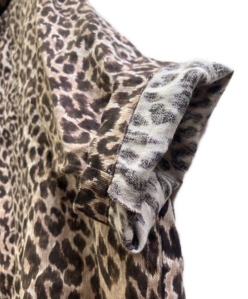 journal standard luxe（ジャーナルスタンダード ラックス）JOURNAL STANDARD LUXE (ジャーナルスタンダード ラックス) レオパードプリントフード ブラウン サイズ:不明の古着・服飾アイテム