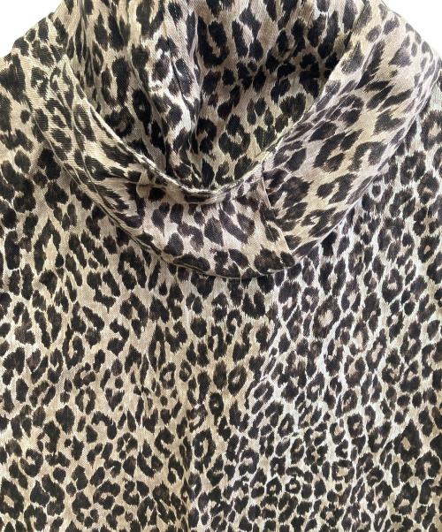 journal standard luxe（ジャーナルスタンダード ラックス）JOURNAL STANDARD LUXE (ジャーナルスタンダード ラックス) レオパードプリントフード ブラウン サイズ:不明の古着・服飾アイテム