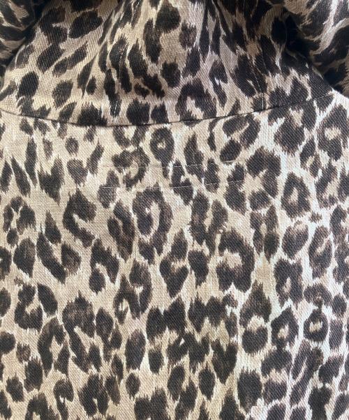 journal standard luxe（ジャーナルスタンダード ラックス）JOURNAL STANDARD LUXE (ジャーナルスタンダード ラックス) レオパードプリントフード ブラウン サイズ:不明の古着・服飾アイテム