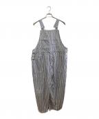 journal standard luxeジャーナルスタンダード ラックス）の古着「サロペット」｜ネイビー×ベージュ