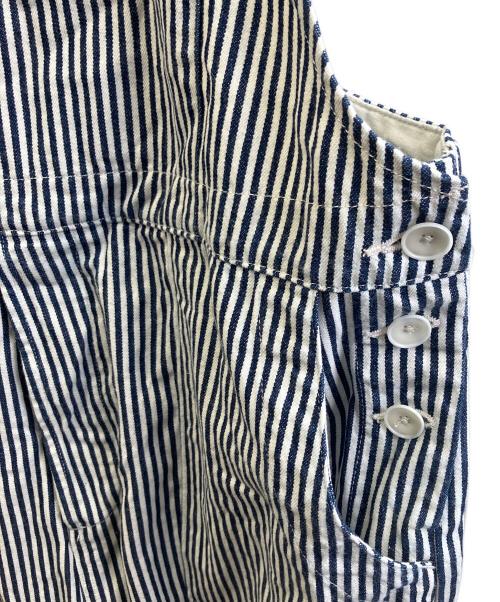 journal standard luxe（ジャーナルスタンダード ラックス）journal standard luxe (ジャーナルスタンダード ラックス) サロペット ネイビー×ベージュ サイズ:不明の古着・服飾アイテム