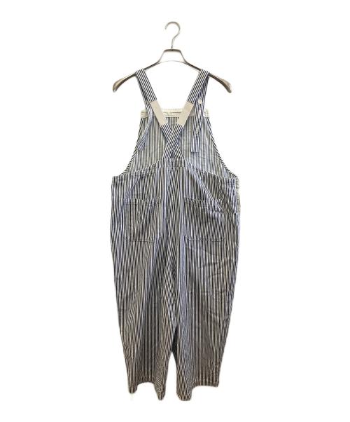 journal standard luxe（ジャーナルスタンダード ラックス）journal standard luxe (ジャーナルスタンダード ラックス) サロペット ネイビー×ベージュ サイズ:不明の古着・服飾アイテム