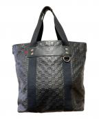 GUCCIグッチ）の古着「トートバッグ」｜ブラック