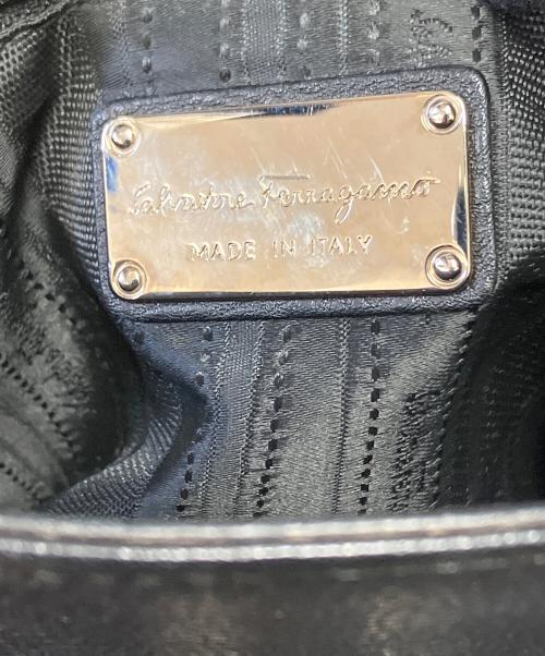 Salvatore Ferragamo（サルヴァトーレ フェラガモ）Salvatore Ferragamo (サルヴァトーレ フェラガモ) 2WAYバッグ ブラックの古着・服飾アイテム