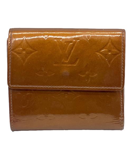 LOUIS VUITTON（ルイ ヴィトン）LOUIS VUITTON (ルイ ヴィトン) ヴェルニ　ポルト モネ ビエ カルトクレディ ブロンズの古着・服飾アイテム