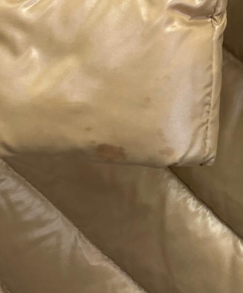 MONCLER（モンクレール）MONCLER (モンクレール) ダウンジャケット ベージュ サイズ:1の古着・服飾アイテム