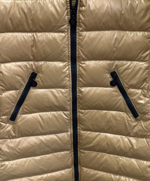 MONCLER（モンクレール）MONCLER (モンクレール) ダウンジャケット ベージュ サイズ:1の古着・服飾アイテム
