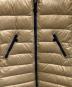 中古・古着 MONCLER (モンクレール) ダウンジャケット ベージュ サイズ:1：33000円