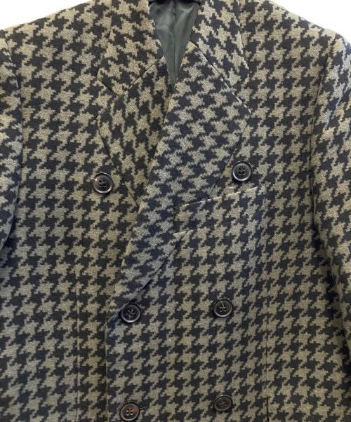 PAUL SMITH（ポールスミス）Paul Smith (ポールスミス) チェスターコート ブラック×グレー サイズ:Mの古着・服飾アイテム