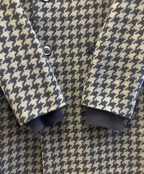 PAUL SMITH（ポールスミス）Paul Smith (ポールスミス) チェスターコート ブラック×グレー サイズ:Mの古着・服飾アイテム