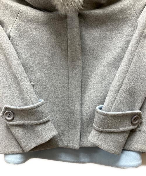 RUIRUE BOUTIQUE（ルイルエブティック）RUIRUE BOUTIQUE (ルイルエブティック) ケープコート グレー サイズ:Sの古着・服飾アイテム
