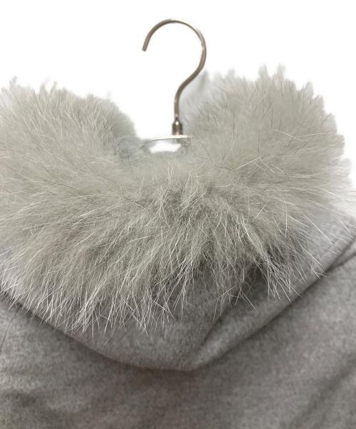 RUIRUE BOUTIQUE（ルイルエブティック）RUIRUE BOUTIQUE (ルイルエブティック) ケープコート グレー サイズ:Sの古着・服飾アイテム