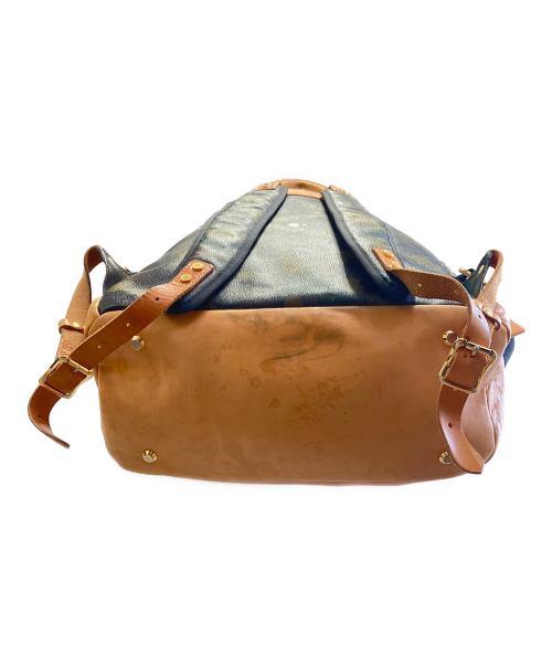 Gentil Bandit（ジャンティバンティ）GENTIL BANDIT (ジャンティバンティ) リュック グリーン×ブラウンの古着・服飾アイテム