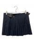 COMME des GARCONS (コムデギャルソン) プリーツミニスカート ネイビー サイズ:XS：12000円