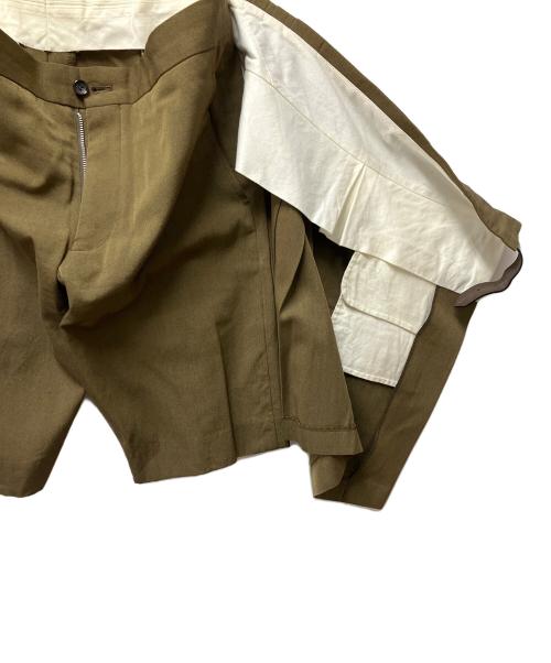 COMME des GARCONS（コムデギャルソン）COMME des GARCONS (コムデギャルソン) プリーツスカートショートパンツ グリーン サイズ:Sの古着・服飾アイテム