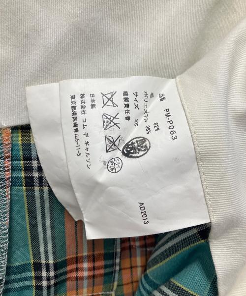 COMME des GARCONS HOMME PLUS（コムデギャルソンオムプリュス）COMME des GARCONS HOMME PLUS (コムデギャルソンオムプリュス) ハーフパンツ グリーン×オレンジ サイズ:XSの古着・服飾アイテム
