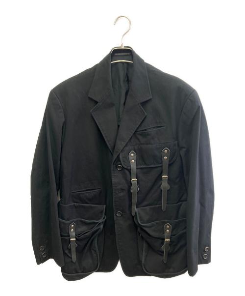 Yohji Yamamoto pour homme（ヨウジヤマモト プールオム）Yohji Yamamoto pour homme (ヨウジヤマモト プールオム) カバンジャケット ブラック サイズ:Sの古着・服飾アイテム