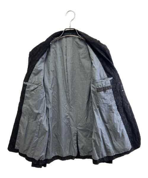 COMME des GARCONS（コムデギャルソン）COMME des GARCONS (コムデギャルソン) レーステーラードジャケット ブラック サイズ:Sの古着・服飾アイテム