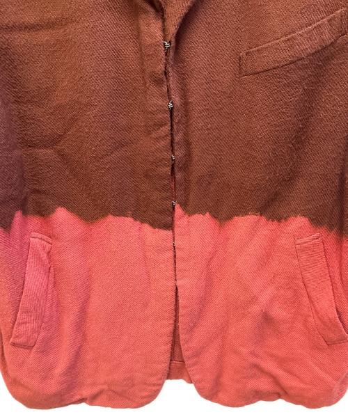 COMME des GARCONS（コムデギャルソン）COMME des GARCONS (コムデギャルソン) コート ブラウン×ピンク サイズ:Sの古着・服飾アイテム