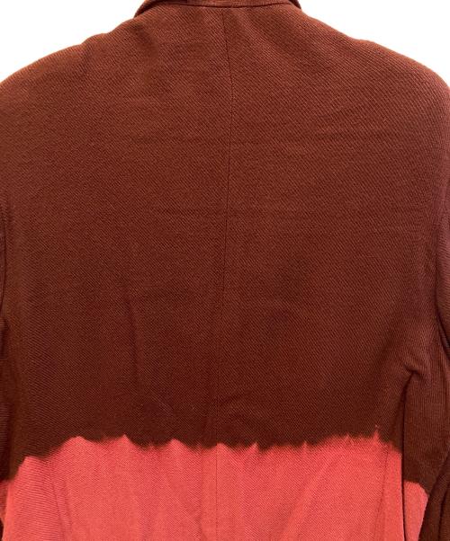 COMME des GARCONS（コムデギャルソン）COMME des GARCONS (コムデギャルソン) コート ブラウン×ピンク サイズ:Sの古着・服飾アイテム