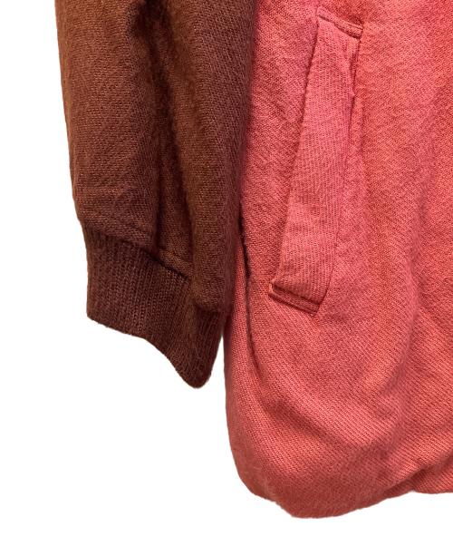 COMME des GARCONS（コムデギャルソン）COMME des GARCONS (コムデギャルソン) コート ブラウン×ピンク サイズ:Sの古着・服飾アイテム