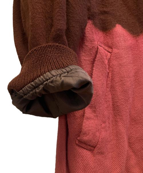 COMME des GARCONS（コムデギャルソン）COMME des GARCONS (コムデギャルソン) コート ブラウン×ピンク サイズ:Sの古着・服飾アイテム