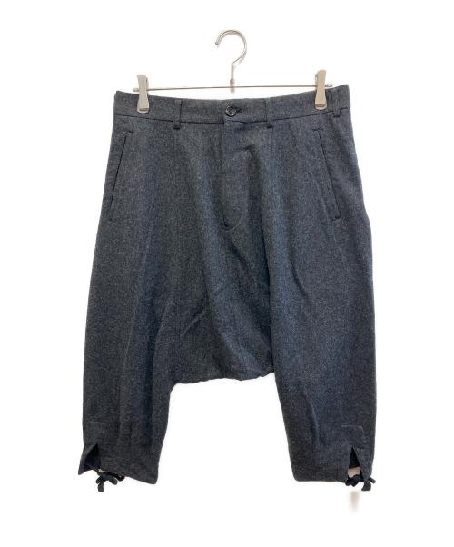 COMME des GARCONS（コムデギャルソン）COMME des GARCONS (コムデギャルソン) ウールサルエルパンツ グレー サイズ:XSの古着・服飾アイテム