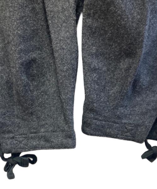 COMME des GARCONS（コムデギャルソン）COMME des GARCONS (コムデギャルソン) ウールサルエルパンツ グレー サイズ:XSの古着・服飾アイテム