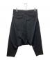 COMME des GARCONS (コムデギャルソン) サルエルパンツ ブラック サイズ:XS：12000円