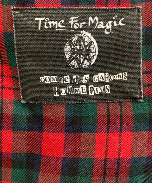 COMME des GARCONS HOMME PLUS（コムデギャルソンオムプリュス）COMME des GARCONS HOMME PLUS (コムデギャルソンオムプリュス) ショーツ ハーフパンツ レッド×グリーン サイズ:SSの古着・服飾アイテム