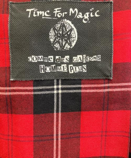 COMME des GARCONS HOMME PLUS（コムデギャルソンオムプリュス）COMME des GARCONS HOMME PLUS (コムデギャルソンオムプリュス) ショーツハーフパンツ レッド×ブラック サイズ:SSの古着・服飾アイテム