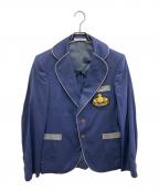 Vivienne Westwoodヴィヴィアンウエストウッド）の古着「スクールジャケット」｜ネイビー×グレー