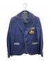 Vivienne Westwood（ヴィヴィアンウエストウッド）の古着「スクールジャケット」｜ネイビー×グレー
