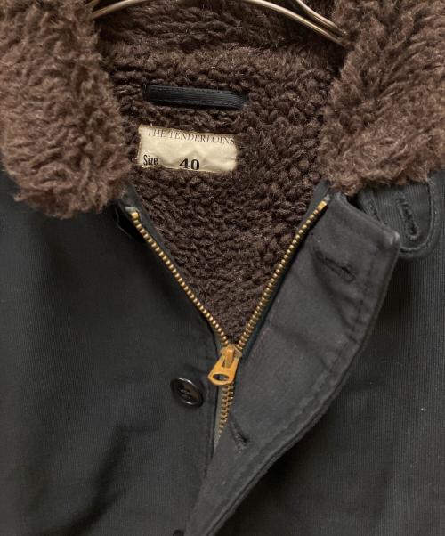 TENDERLOIN（テンダーロイン）TENDERLOIN (テンダーロイン) デッキジャケット ブラック サイズ:40の古着・服飾アイテム