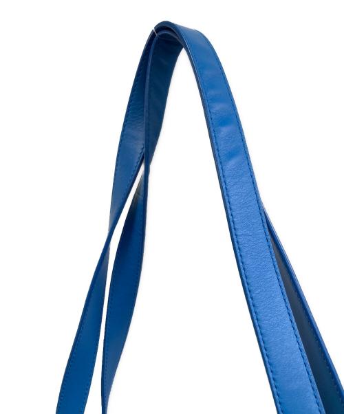 BOTTEGA VENETA（ボッテガベネタ）BOTTEGA VENETA (ボッテガベネタ) ショルダーバッグ ブルーの古着・服飾アイテム