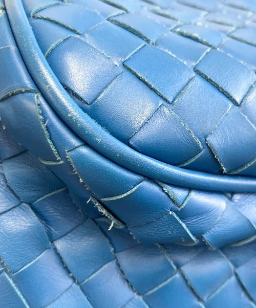 BOTTEGA VENETA（ボッテガベネタ）BOTTEGA VENETA (ボッテガベネタ) ショルダーバッグ ブルーの古着・服飾アイテム