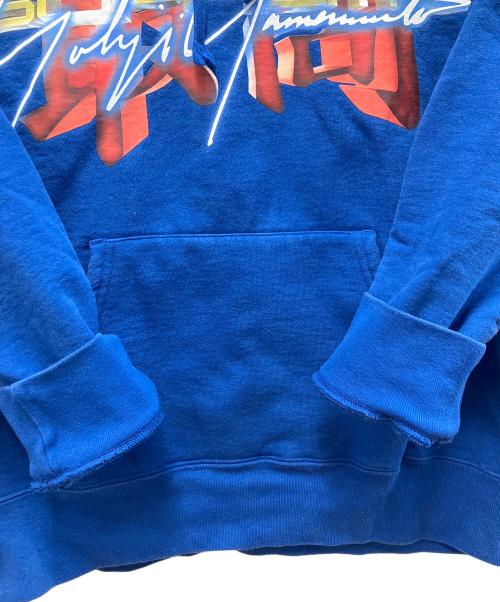 SUPREME（シュプリーム）SUPREME (シュプリーム) YOHJI YAMAMOTO (ヨウジヤマモト) パーカー ブルー サイズ:Mの古着・服飾アイテム