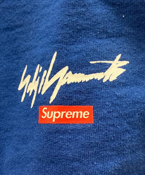 SUPREME（シュプリーム）SUPREME (シュプリーム) YOHJI YAMAMOTO (ヨウジヤマモト) パーカー ブルー サイズ:Mの古着・服飾アイテム