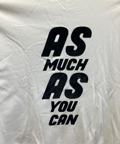 MONCLER（モンクレール）MONCLER (モンクレール) スウェット ホワイト サイズ:Lの古着・服飾アイテム