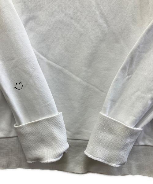 MONCLER（モンクレール）MONCLER (モンクレール) スウェット ホワイト サイズ:Lの古着・服飾アイテム