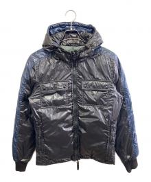 DUVETICA（デュベティカ）の古着「ダウンジャケット」｜ブラック×ネイビー