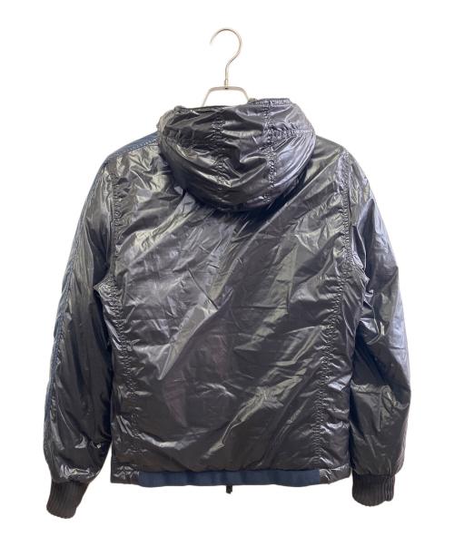 DUVETICA（デュベティカ）DUVETICA (デュベティカ) ダウンジャケット ブラック×ネイビー サイズ:46の古着・服飾アイテム