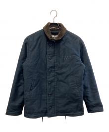 HIDE AND SEEK（ハイドアンドシーク）の古着「デッキジャケット」｜ネイビー